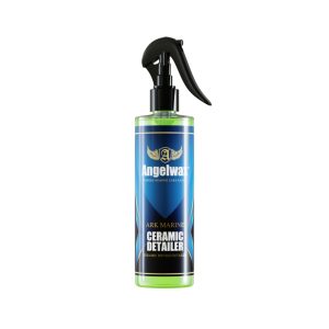 500ml transparent bottle containing ARK MARINE Ceramic Infused Detailer by Angelwax.