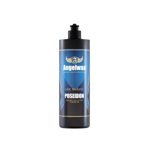 500ml black plastic bottle containing ARK MARINE Poseidon Ceramic All-In-One Compound by Angelwax.