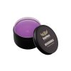 Black tin with open lid. Inside is light purple Desirable Unlimited Edition wax by Angelwax.