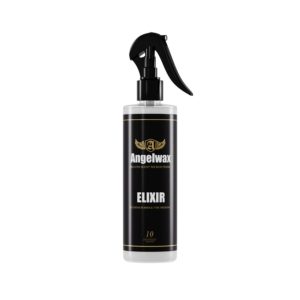 500ml bottle containing Elixir Exterior Rubber And Tyre Dressing by Angelwax.