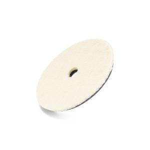 Wool white round pad for polisher