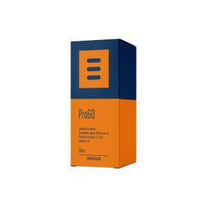 Blue and orange carton box standing upright containing Pro60 ceramic coating.