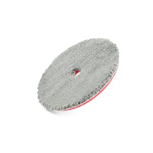 Microfiber light grey round pad for polisher