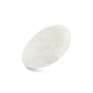 Wool white round pad for polisher