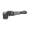 Cordless black and grey dual action polisher.