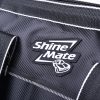 Close up of logo on the ShineMate heavy duty tool bag.