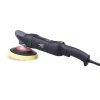 Corded black and grey rotary polisher.