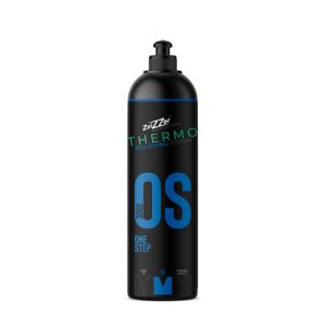 Black plastic bottle containing Zvizzer Thermo One Step polish.