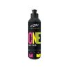 Black plastic bottle with nozzle containing One Polish cut gloss protection by Zvizzer.