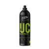 Black plastic bottle with nozzle containing Ultra Fine Cut swirl remover and sealant by Zvizzer.