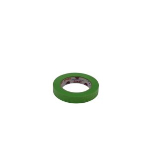 19mm wide green masking tape lying flat.