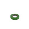 25mm wide green masking tape lying flat.