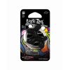 Packaged dog-shaped plastic air freshener for car vent in black colour and with Black Velvet scent.