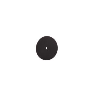 Black round foam pad for polisher with 5 inch diameter