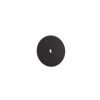 Black round foam pad for polisher with 6 inch diameter