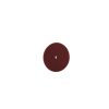 Maroon round foam pad for polisher with 5 inch diameter