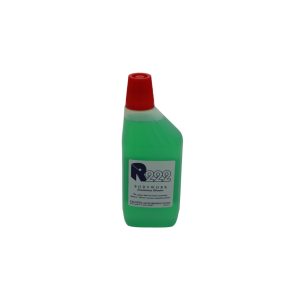 Plastic bottle containing R222 Bodywork conditioning shampoo.