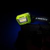 Unilite headlight torch in highlighter yellow on mostly black strap.