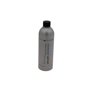 Silver-coloured bottle containing Cleanser Polish gloss enhancing paint refiner by Bilt Hamber.