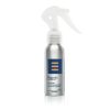 Silver coloured bottle with spray nozzle, called Boost+