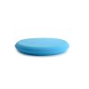 Light blue medium cut flat face foam pad in size 9 inch.