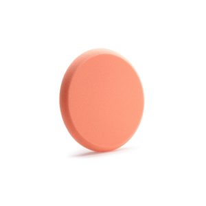 Orange polishing flat face foam pad in size 9 inch.