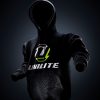 Black hoodie showing from front side with Unilite logo imprinted.