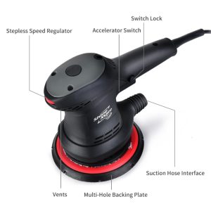 Corded 6 inch sander diagram