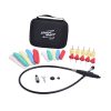 Flexible shafting polishing kit for ShineMate polishing machines. Includes carry-case.