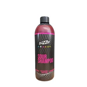 Transparent plastic bottle full of Sour Shampoo by Zvizzer