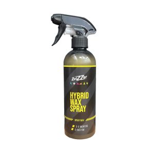 Plastic bottle containing Hybrid Wax Spray by Zvizzer.